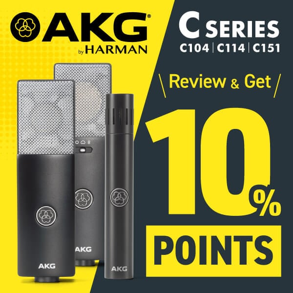 AKG “C Series” 3-Model Review Campaign
