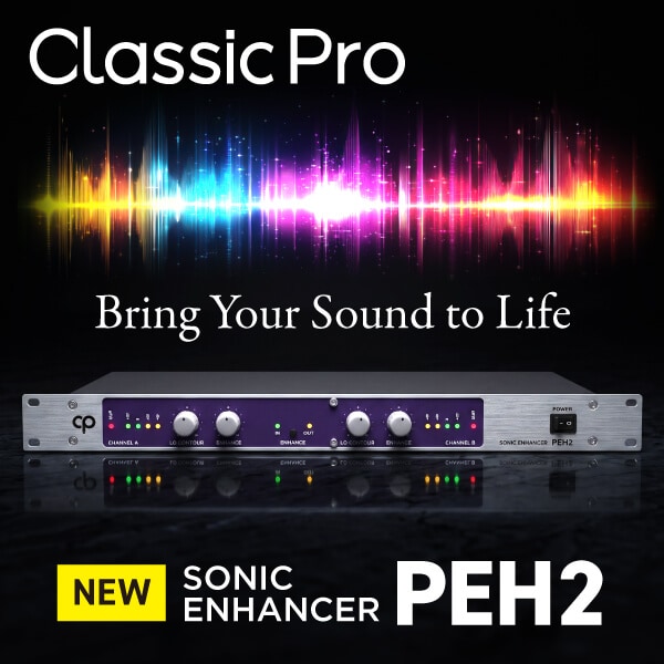 CLASSIC PRO Introduces the PEH2 Sonic Enhancer