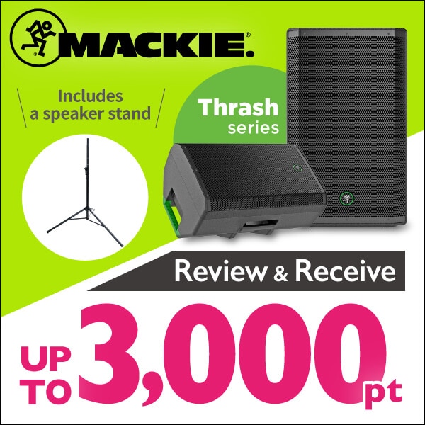 MACKIE Thrash Series Speaker Stand Giveaway & Review Campaign
