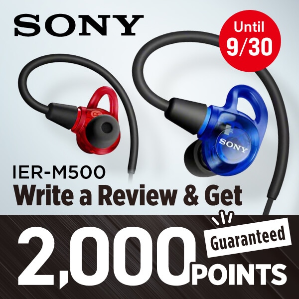 Sony IER-M500 In-Ear Monitor Review Campaign