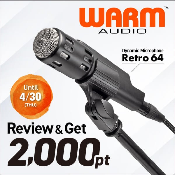 WARM AUDIO “Retro 64” Review Campaign