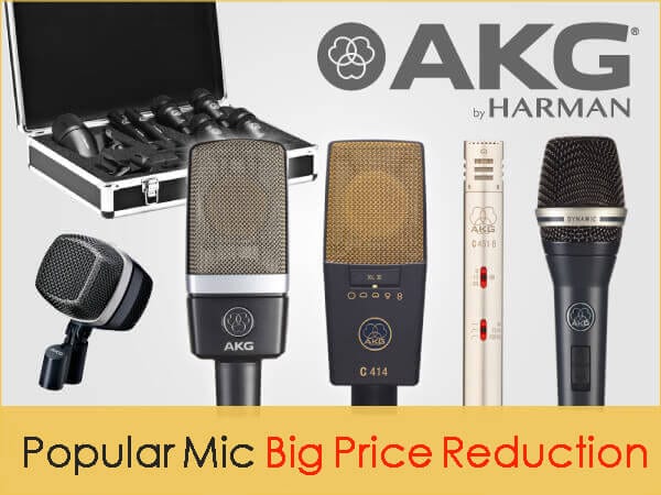 AKG王道マイク大幅値下げ!
