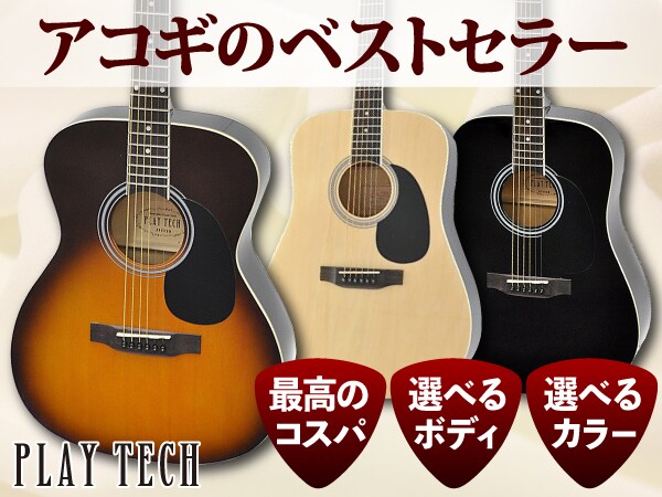 PLAYTECH アコースティックギター18シリーズ