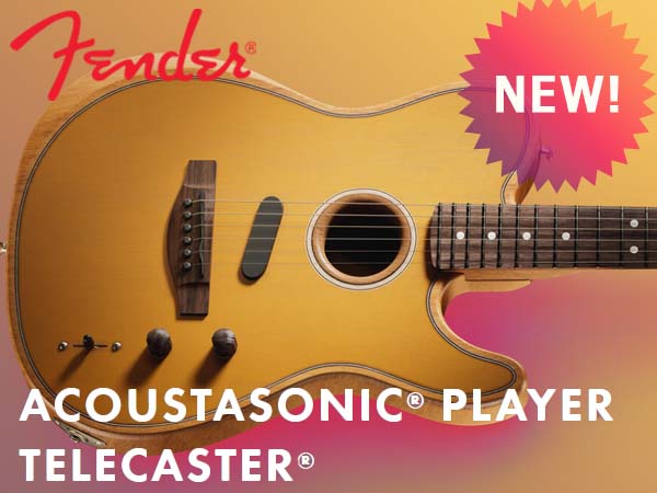Acoustasonic Player Telecaster from FENDER!