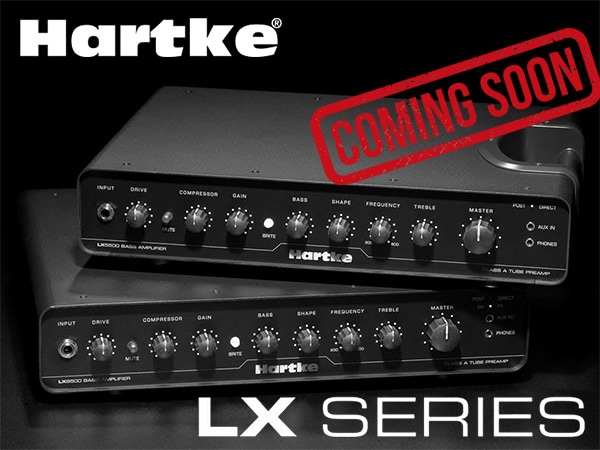 HARTKE introduces the LX Series bass amp head!