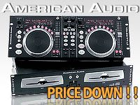 Ameircan Audio DJアイテムを値下げしました !