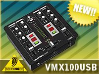 BEHRINGERからUSB I/O付属のVMX100USBが登場 !