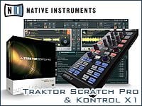TRAKTOR SCRATCH PRO &amp; TRAKTOR KONTROL X1
【台数限定】スペシャルバンドル発売
