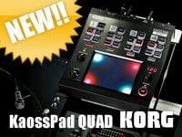 KAOSS PAD QUAD新登場！
