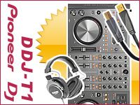 TRAKTOR専用版をバンドルしたPIONEERのDJコントローラー「DDJ-T1」が入荷しました！