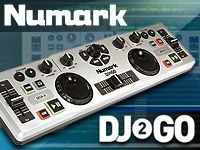 NUMARKから持ち運びに便利なDJコントローラーDJ2GO入荷！