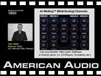 AMERICAN AUDIO VMS4の商品紹介動画をアップしました。