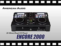 AMERICAN AUDIO デュアルCDプレイヤー Encore2000の動画をアップしました。