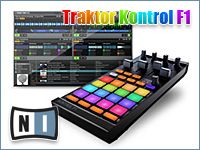 TRAKTOR PRO 2.5をコントロール可能な16個のカラーパッドを搭載したハードウェアTRAKTOR KONTROL F1が発表！