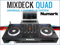 多様なソースをミックス＆コントロール可能なNUMARKの4ch DJシステム「MixDeckQuad」が発売されました。