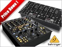 BEHRINGER DJ PRO MIXERシリーズを値下げしました！