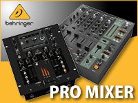 BEHRINGER　DJミキサー入荷！