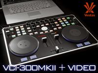 音もビデオもコントロール可能！「VESTAX/VCI-300MKⅡ+VIDEO」がお求めやすい価格になりました！