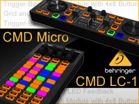 BEHRINGER社のMIDIコントローラーCMDシリーズ、2モデルが入荷しました。