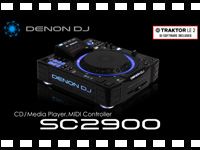 DENON DJ用CD/メディアプレーヤー・ MIDIコントローラー SC2900の動画をアップしました。