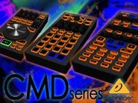 BEHRINGERのMIDIコントローラーCMDシリーズ、3モデルが入荷しました。