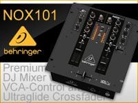 ターンテーブリストのハードな要求に応えるBEHRINGERのDJミキサー「NOX101」が入荷しました。
