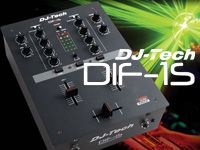 DJ-TECH社から高性能クロスフェーダー「Mini innoFADER」を搭載したスクラッチDJミキサー「DIF-1S」が発売！