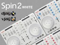 VESTAXよりdjay2、vjay対応のDJコントローラー「Spin2 WHITE」が今月発売！