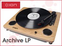 ION AUDIOよりリスニング用ターンテーブル「Archive LP」発売！