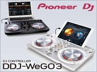 Pioneerよりiphone Ipad対応djコントローラー Ddj Wego3 発売 サウンドハウス