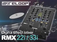 ReloopよりDJミキサー「RMX-22i」「RMX-33i」新発売！