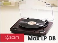 ION AUDIOのレコードプレーヤー「Max LP DB」限定カラーが入荷！