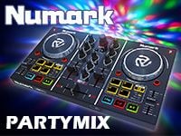 NUMARKよりLEDイルミネーション搭載のDJコントローラーPARTYMIX発売！