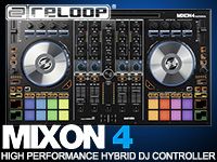 RELOOPより、マルチプラットフォーム対応のDJコントローラー「MIXON4」発売！