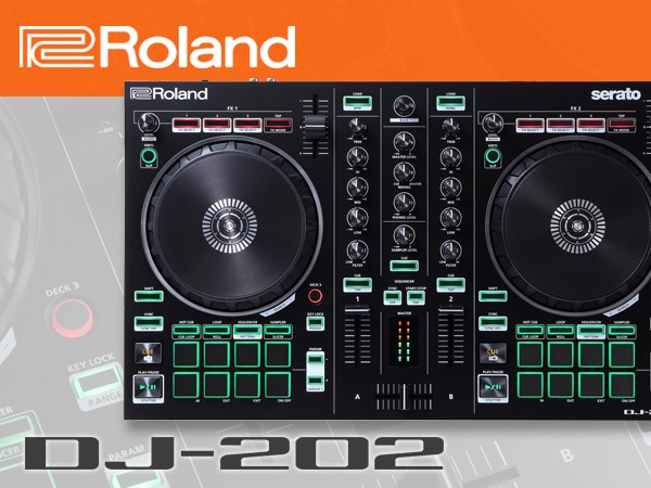 DJコントローラー ROLAND / DJ-202入荷！