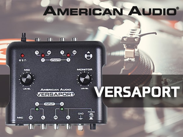 AMERICAN  AUDIO VERSAPORT インターフェイス オーディオ