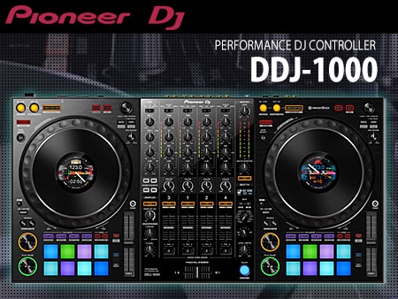 DJコントローラーPioneer DJ/DDJ-1000入荷!