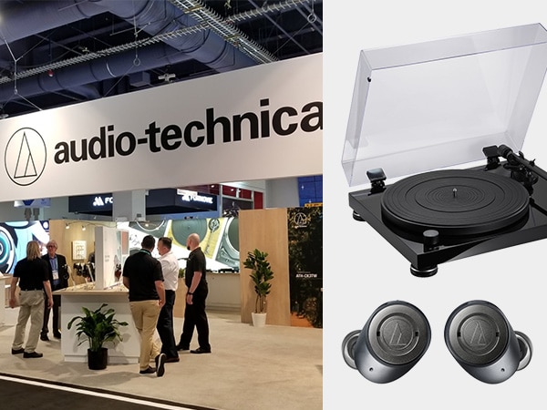 [Exhibited at CES 2020]Audio-Technica announced new products including turntables, true wireless headphones, and more