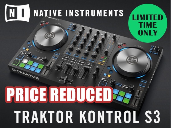 Popular Native Instruments PCDJ controller significantly reduced in price for a limited time only