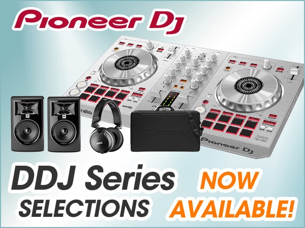 【Pioneer DJ】 New DDJ series selections now available!