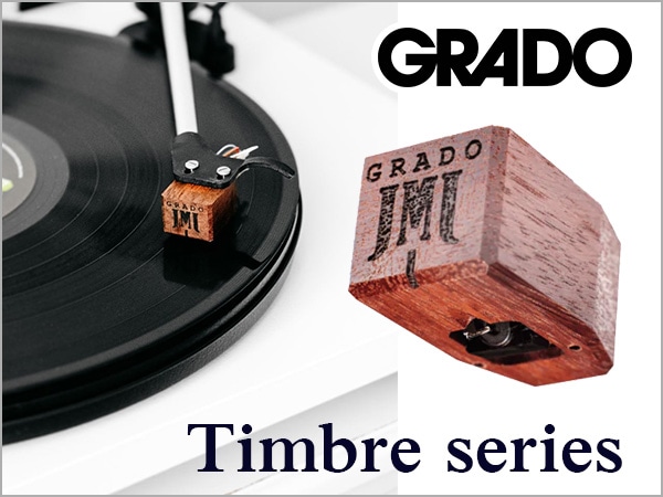 【GRADO】New "Timbre series" model now available! Australian Jara wood housing