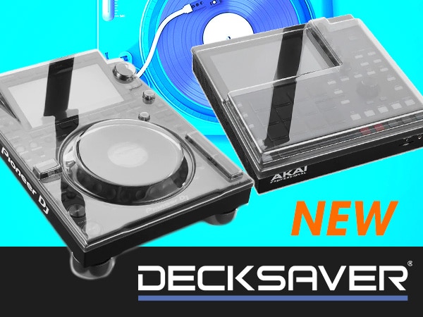 【DECKSAVER】16 models of special equipment case covers for the CDJ-3000, the MPC One and so on now on sale!