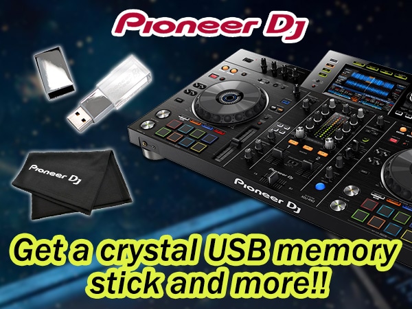 【Pioneer DJ】Buy the XDJ series and get a crystal USB memory stick and more!