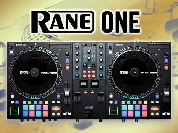It's like a turntable! RANE's new ONE DJ controller now available!