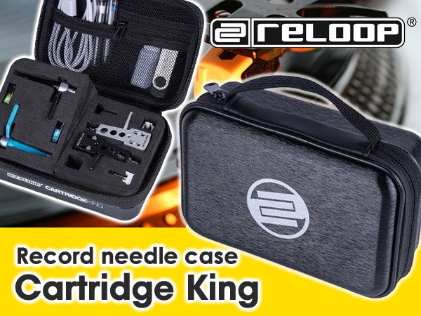 【New product】"Cartridge King" Record needle case now available from RELOOP