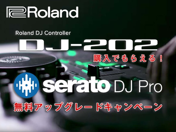 【Limited Time Only】Purchase Roland DJ-202 And Get Free Upgrade For Serato DJ Pro!