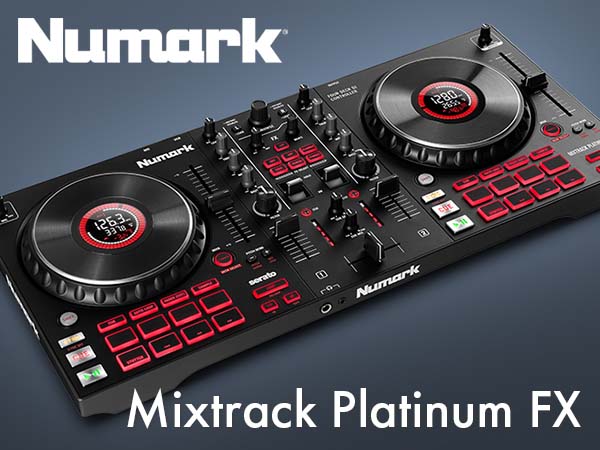 4デッキDJコントローラーMixtrack Platinum FX限定特価販売！