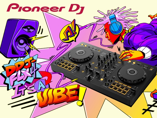 新製品】Pioneer DJより2ch DJコントローラー「DDJ-FLX4」新発売