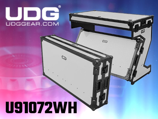 UDG introduces new white color for folding DJ tables!