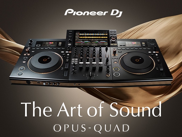 Pioneer DJ releases a new all-in-one DJ system, OPUS-QUAD